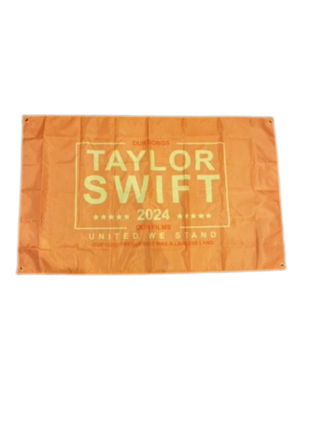 A Taylor Swift Peach Flag